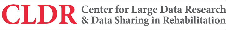 Center for Large Data Research & Data Sharing in Rehabilitation